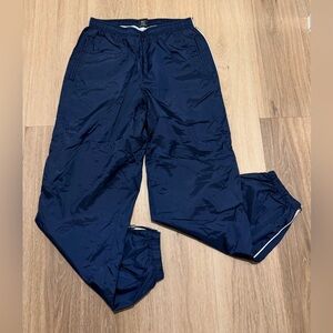 Vintage Nike Team jogger-sweatpants Navy with white lining size M
